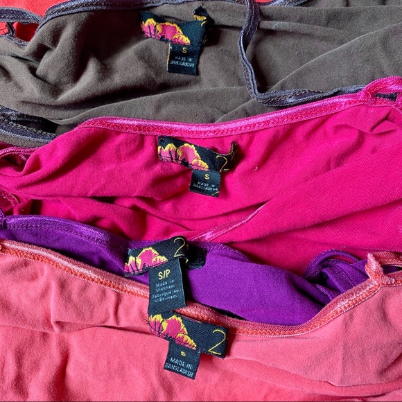 5 piece set Forever 21 tee & cami set size S - Picture 7 of 8